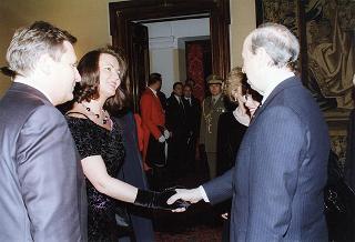 Visita di Stato in Italia del Presidente della Repubblica di Polonia Aleksander Kwasniewski e signora