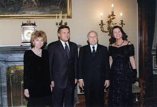 Visita di Stato in Italia del Presidente della Repubblica di Polonia Aleksander Kwasniewski e signora