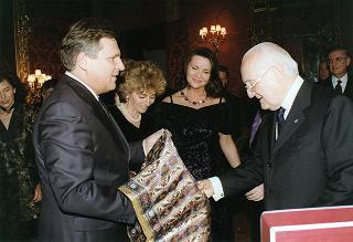 Visita di Stato in Italia del Presidente della Repubblica di Polonia Aleksander Kwasniewski e signora