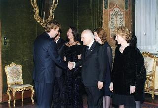 Visita di Stato in Italia del Presidente della Repubblica di Polonia Aleksander Kwasniewski e signora