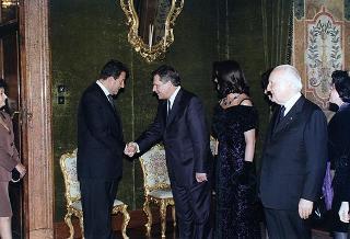 Visita di Stato in Italia del Presidente della Repubblica di Polonia Aleksander Kwasniewski e signora
