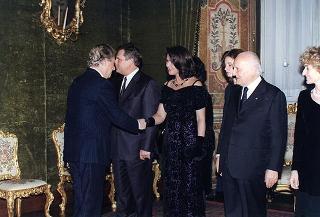 Visita di Stato in Italia del Presidente della Repubblica di Polonia Aleksander Kwasniewski e signora