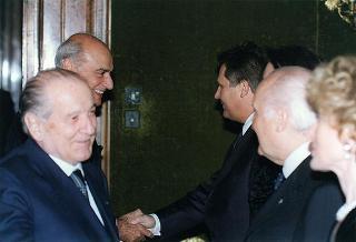 Visita di Stato in Italia del Presidente della Repubblica di Polonia Aleksander Kwasniewski e signora