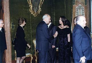 Visita di Stato in Italia del Presidente della Repubblica di Polonia Aleksander Kwasniewski e signora