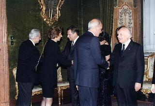 Visita di Stato in Italia del Presidente della Repubblica di Polonia Aleksander Kwasniewski e signora