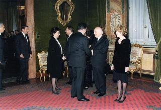 Visita di Stato in Italia del Presidente della Repubblica di Polonia Aleksander Kwasniewski e signora