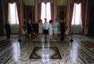 Incontro e successiva colazione del Presidente Scalfaro con il nuovo Segretario Generale dell'ONU Kofi Annan