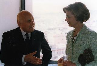 Incontro e successiva colazione del Presidente Scalfaro con il nuovo Segretario Generale dell'ONU Kofi Annan
