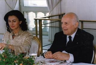 Incontro e successiva colazione del Presidente Scalfaro con il nuovo Segretario Generale dell'ONU Kofi Annan