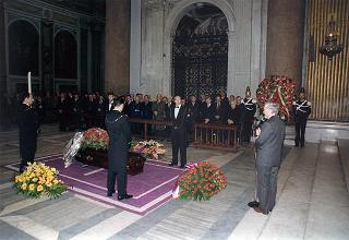 Partecipazione del Presidente della Repubblica ai funerali dell'on. Alfredo Pazzaglia, Roma, Basilica di S. Maria Maggiore