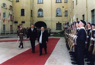 Visita ufficiale del Presidente della Repubblica nella Repubblica di Lettonia (21-22 maggio 1997)