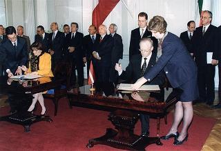 Visita ufficiale del Presidente della Repubblica nella Repubblica di Lettonia (21-22 maggio 1997)