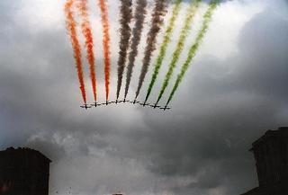 Roma, Altare della Patria: deposizione di una corona d'alloro da parte del Presidente della Repubblica in occasione della Festa Nazionale della Repubblica