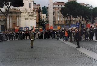 Roma, Altare della Patria: deposizione di una corona d'alloro da parte del Presidente della Repubblica in occasione della Festa Nazionale della Repubblica