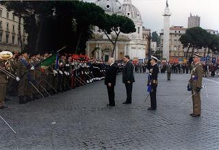 Roma, Altare della Patria: deposizione di una corona d'alloro da parte del Presidente della Repubblica in occasione della Festa Nazionale della Repubblica