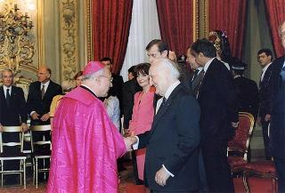 Ricevimento offerto dal Presidente della Repubblica alle rappresentanze diplomatiche estere in occasione della Festa Nazionale della Repubblica