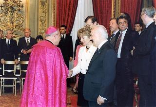 Ricevimento offerto dal Presidente della Repubblica alle rappresentanze diplomatiche estere in occasione della Festa Nazionale della Repubblica