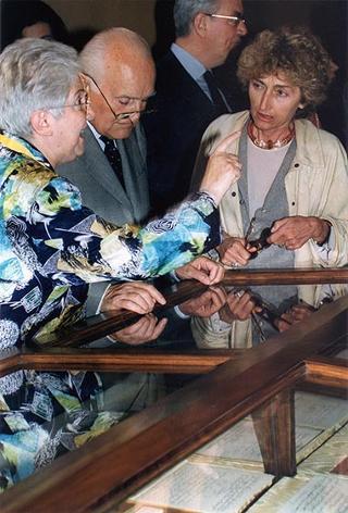 Visita del Presidente della Repubblica alla Mostra curata dall'Archivio Storico della Presidenza della Repubblica