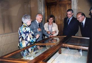Visita del Presidente della Repubblica alla Mostra curata dall'Archivio Storico della Presidenza della Repubblica