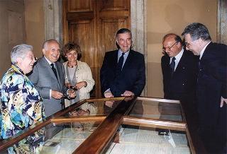 Visita del Presidente della Repubblica alla Mostra curata dall'Archivio Storico della Presidenza della Repubblica