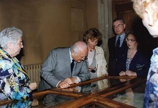 Visita del Presidente della Repubblica alla Mostra curata dall'Archivio Storico della Presidenza della Repubblica