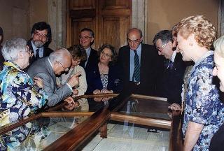 Visita del Presidente della Repubblica alla Mostra curata dall'Archivio Storico della Presidenza della Repubblica