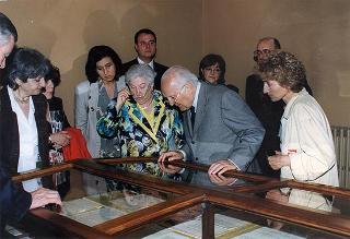 Visita del Presidente della Repubblica alla Mostra curata dall'Archivio Storico della Presidenza della Repubblica