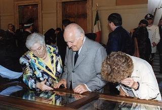 Visita del Presidente della Repubblica alla Mostra curata dall'Archivio Storico della Presidenza della Repubblica