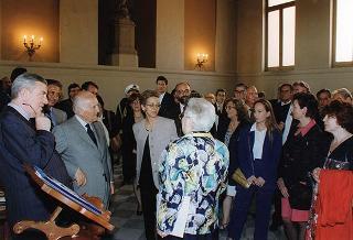 Visita del Presidente della Repubblica alla Mostra curata dall'Archivio Storico della Presidenza della Repubblica
