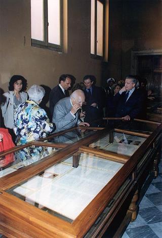 Visita del Presidente della Repubblica alla Mostra curata dall'Archivio Storico della Presidenza della Repubblica