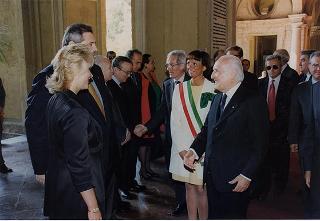 Alessandria: visita del Presidente della Repubblica in occasione della cerimonia di consegna della Medaglia d'Oro al Valor Militare al Gonfalone della Provincia