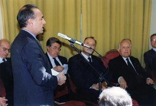Alessandria: visita del Presidente della Repubblica in occasione della cerimonia di consegna della Medaglia d'Oro al Valor Militare al Gonfalone della Provincia