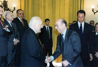 Alessandria: visita del Presidente della Repubblica in occasione della cerimonia di consegna della Medaglia d'Oro al Valor Militare al Gonfalone della Provincia