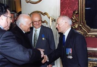 Alessandria: visita del Presidente della Repubblica in occasione della cerimonia di consegna della Medaglia d'Oro al Valor Militare al Gonfalone della Provincia