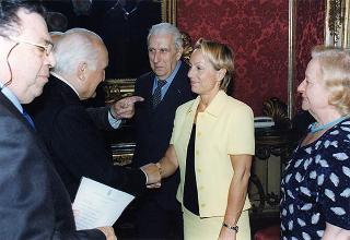Alessandria: visita del Presidente della Repubblica in occasione della cerimonia di consegna della Medaglia d'Oro al Valor Militare al Gonfalone della Provincia