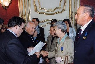 Alessandria: visita del Presidente della Repubblica in occasione della cerimonia di consegna della Medaglia d'Oro al Valor Militare al Gonfalone della Provincia