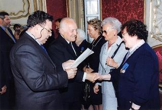 Alessandria: visita del Presidente della Repubblica in occasione della cerimonia di consegna della Medaglia d'Oro al Valor Militare al Gonfalone della Provincia