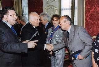Alessandria: visita del Presidente della Repubblica in occasione della cerimonia di consegna della Medaglia d'Oro al Valor Militare al Gonfalone della Provincia