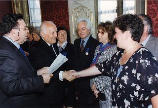 Alessandria: visita del Presidente della Repubblica in occasione della cerimonia di consegna della Medaglia d'Oro al Valor Militare al Gonfalone della Provincia