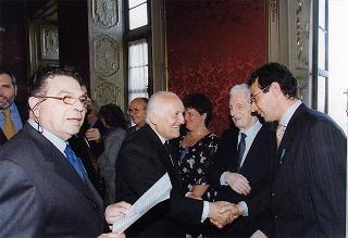 Alessandria: visita del Presidente della Repubblica in occasione della cerimonia di consegna della Medaglia d'Oro al Valor Militare al Gonfalone della Provincia