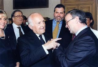 Alessandria: visita del Presidente della Repubblica in occasione della cerimonia di consegna della Medaglia d'Oro al Valor Militare al Gonfalone della Provincia