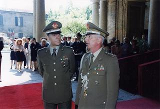 Alessandria: visita del Presidente della Repubblica in occasione della cerimonia di consegna della Medaglia d'Oro al Valor Militare al Gonfalone della Provincia