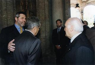Alessandria: visita del Presidente della Repubblica in occasione della cerimonia di consegna della Medaglia d'Oro al Valor Militare al Gonfalone della Provincia
