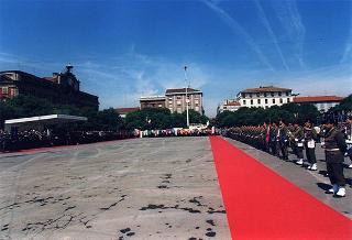 Alessandria: visita del Presidente della Repubblica in occasione della cerimonia di consegna della Medaglia d'Oro al Valor Militare al Gonfalone della Provincia