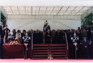 Alessandria: visita del Presidente della Repubblica in occasione della cerimonia di consegna della Medaglia d'Oro al Valor Militare al Gonfalone della Provincia
