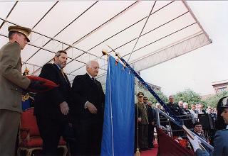 Alessandria: visita del Presidente della Repubblica in occasione della cerimonia di consegna della Medaglia d'Oro al Valor Militare al Gonfalone della Provincia