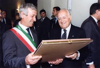 Alessandria: visita del Presidente della Repubblica in occasione della cerimonia di consegna della Medaglia d'Oro al Valor Militare al Gonfalone della Provincia