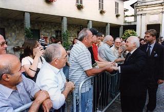Alessandria: visita del Presidente della Repubblica in occasione della cerimonia di consegna della Medaglia d'Oro al Valor Militare al Gonfalone della Provincia
