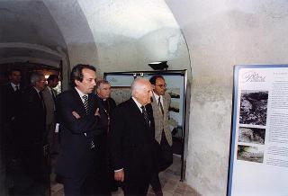 Alessandria: visita del Presidente della Repubblica in occasione della cerimonia di consegna della Medaglia d'Oro al Valor Militare al Gonfalone della Provincia