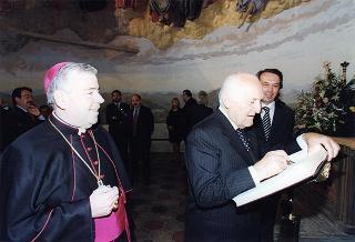 Alessandria: visita del Presidente della Repubblica in occasione della cerimonia di consegna della Medaglia d'Oro al Valor Militare al Gonfalone della Provincia